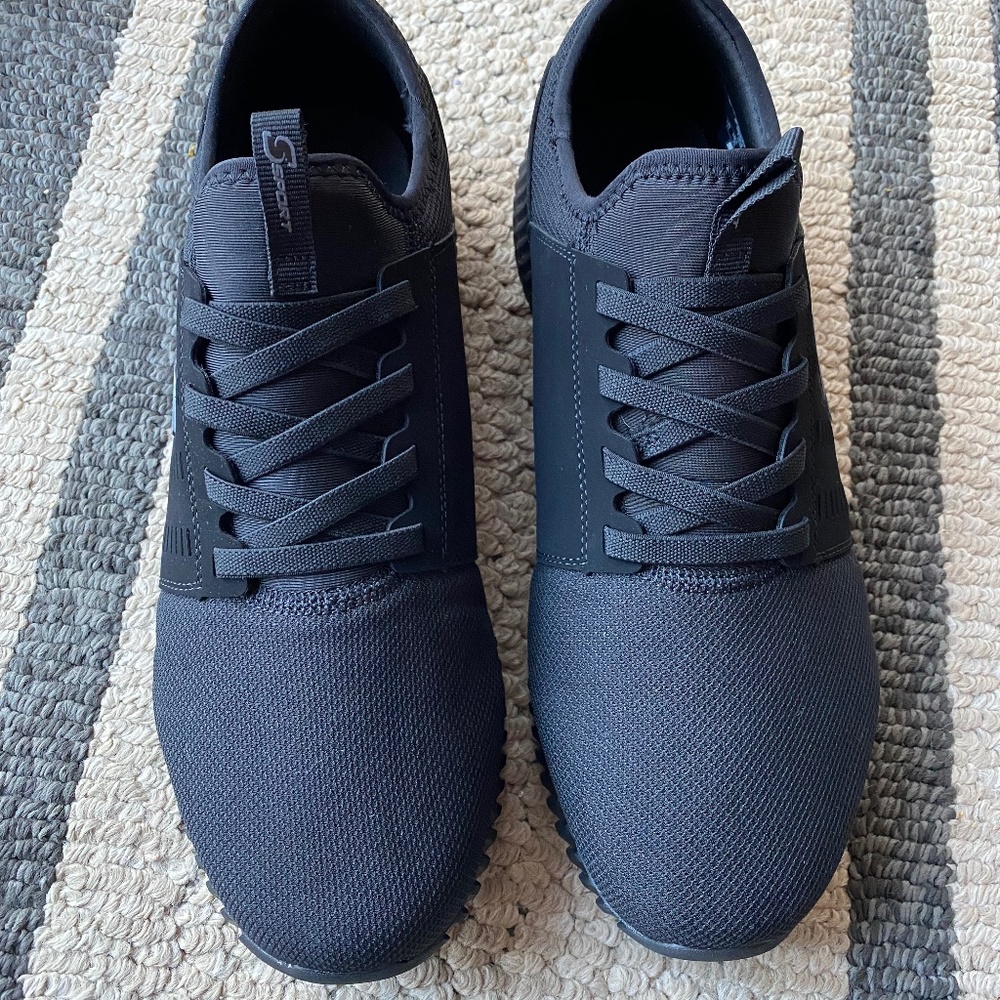 S Sport Skechers Men's Brennen 2.0 Slip On Sneakers Black Size 11 athletic cool